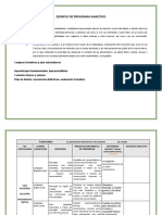 Ejemplo de Programa Analítico