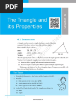 The Triangle and Its Properties: Mathematics