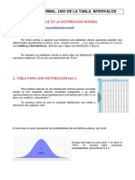 Distribución Normal. Uso de La Tabla. Intervalos: Vídeo