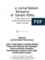 Belajar Jurnal Bekam Bersama Dr. Sandro Willis: Thibbun Nabawi Clinic RS Mitra Medika Premiere Lt.10 Medan - Indonesia