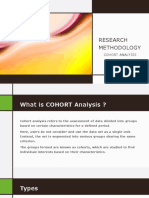 Research Methodology: Cohort Analysis
