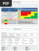 Risk Assessment - Window and Glass Partition Installation | PDF