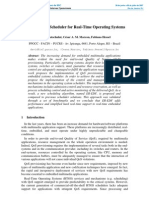 Reservation Scheduler for Embedded Multimedia Systems (40 characters