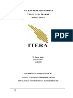 Laporan Praktikum Modul 7 Basis Data Spasial "Report Design