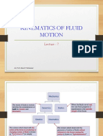 Fluid Kinematics Lecture - Types of Flow & Continuity Equation