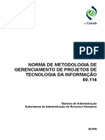 60.114 Norma de Metodologia de Gerenciamento de Pro