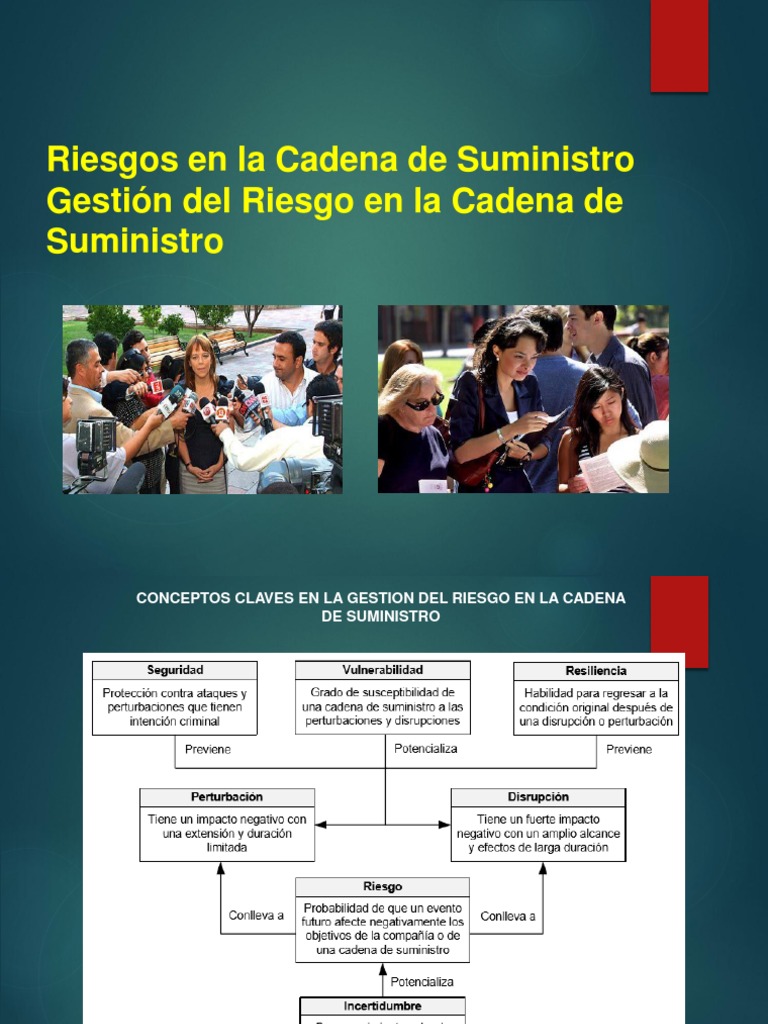 Gestion Del Riesgo en La Cadena de Suministro Parte 1 | PDF