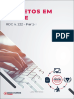 Projetos em Saúde: RDC N. 222 - Parte II