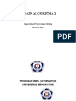 Desain Algoritma 2: Program Studi Informatika Universitas Bhineka Pgri
