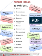 46 Phrasal Verbs With GET