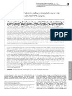 Meta-Analysis To Refine CRC Risk With Mutyh