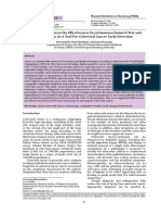 Comparison Between The Effectiveness Fecal Immunochemical Test and Colonoscopy As A Tool For Colorectal Cancer Early Detection