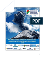 Evaluación de riesgos en el área de influencia del volcán Ubinas (2)