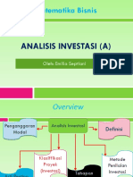 ANALISIS INVESTASI