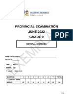 Gr9 NS (ENG) June 2022 Question Paper