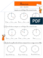 Mesures: Les Heures