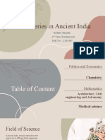 Discoveries in Ancient India: - Rishita Tripathi 2 Year (Mechanical) Roll No.: 2104405
