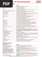 Raspberry Pi Commands