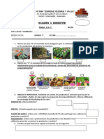 Examen Ii Bimestre: Av. Naranjal Cuadra 9 S/n-Los Olivos Inicial - Intermedio - Avanzado
