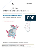 Chiffres Clés Des Intercommunalités D'alsace: Strasbourg Eurométropole
