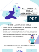 Salud Mental en Las Organizacione S