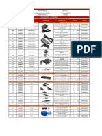 Adaptador - Video Balum - Canaletas: Lista de Precios - Accesorios