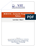 Lab Cyclesheet 2