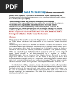 Electricity Load Forecasting - Intelligent