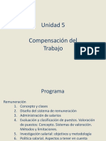 Unidad 5 - Compensación Del Trabajo - 1era Parte