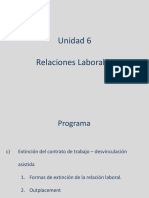 Unidad 6 - Relaciones Laborales - Segunda Parte