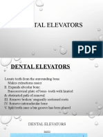 Dental Elevators