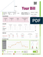 Your Electricity and Water Bill Breakdown and Carbon Footprint