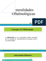 Generalidades Oftalmológicas