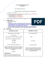 Deatailed Lesson Plan For Types of Claim PDF Free