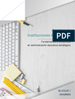 Gestión de Instituciones Educativas