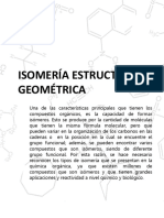 Isomería Estructural y Geométrica