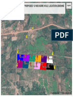 Geotechnical study proposed 12 Bore holes, Odienne