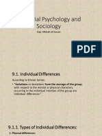 Industrial Psychology and Sociology