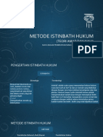 Metode Istinbath Hukum: (Teori Amar Dan Nahi)