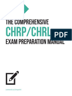 The Comprehensive CHRPCHRL Exam Preparation Manual