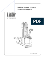 Master Service Manual Product Family PS: © BT Industries AB Part Number: 147 639-040 Issued: 1995-11-28 SSD