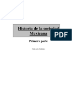 Historia de La Sociedad Mexicana Parte II