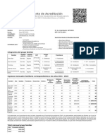 Comprobante de Acreditación