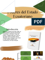 Poderes del Estado Ecuatoriano: Ejecutivo, Legislativo, Judicial, Electoral y Participación Ciudadana