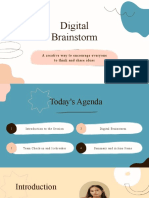 Digital Brainstorm: A Creative Way To Encourage Everyone To Think and Share Ideas