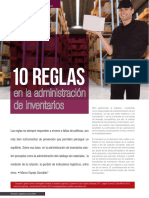 10 Reglas: en La Administración de Inventarios