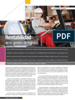 Rentabilidad: en La Gestión de Logística