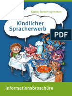 Kindlicher Spracherwerb