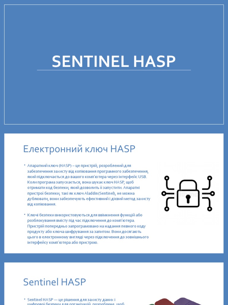 Sentinel HASP PDF