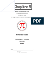 Notes de Cours Le Cercle